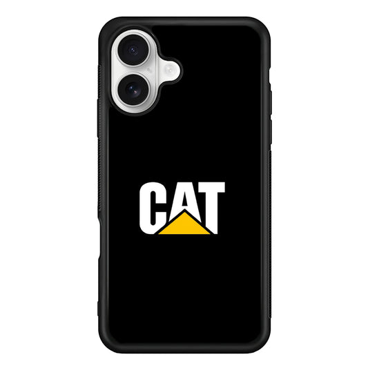Caterpillar Heavy Equipment iPhone 16 Plus Case | Slim Rubber Case for iPhone 16 Plus