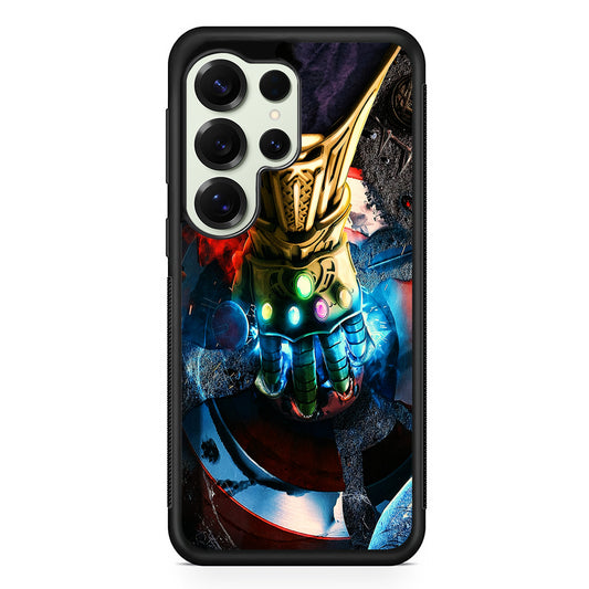 Avengers Infinity Thanos Gauntlet Samsung Galaxy S25 Ultra Case | Durable Rubber Case for Samsung Galaxy S25 Ultra