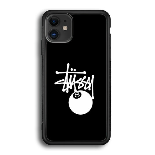 Stussy 8 Pool Ball iPhone 12 Case | Slim Rubber Case for iPhone 12