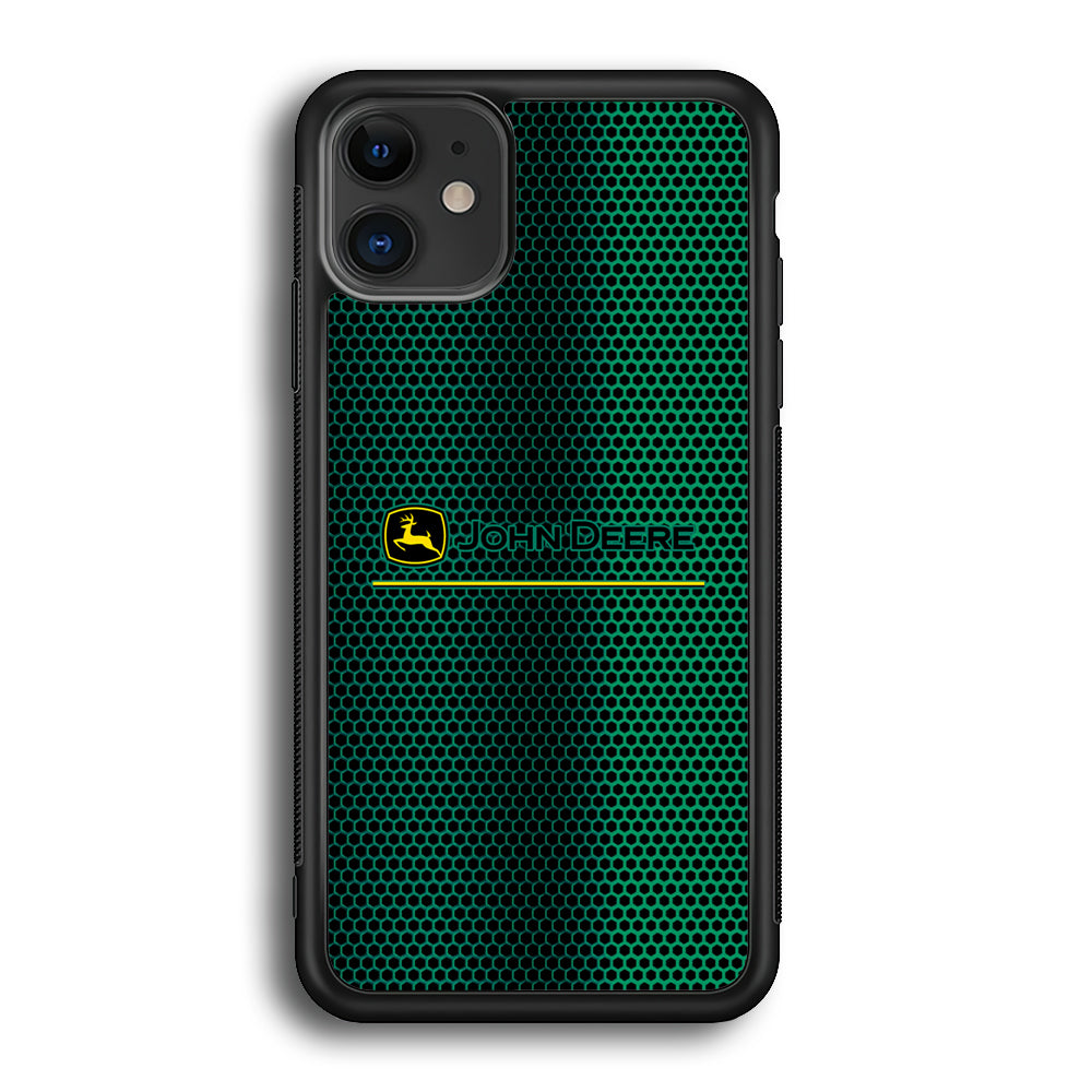 John Deere Luxury Hexagon iPhone 12 Case | Slim Rubber Case for iPhone 12