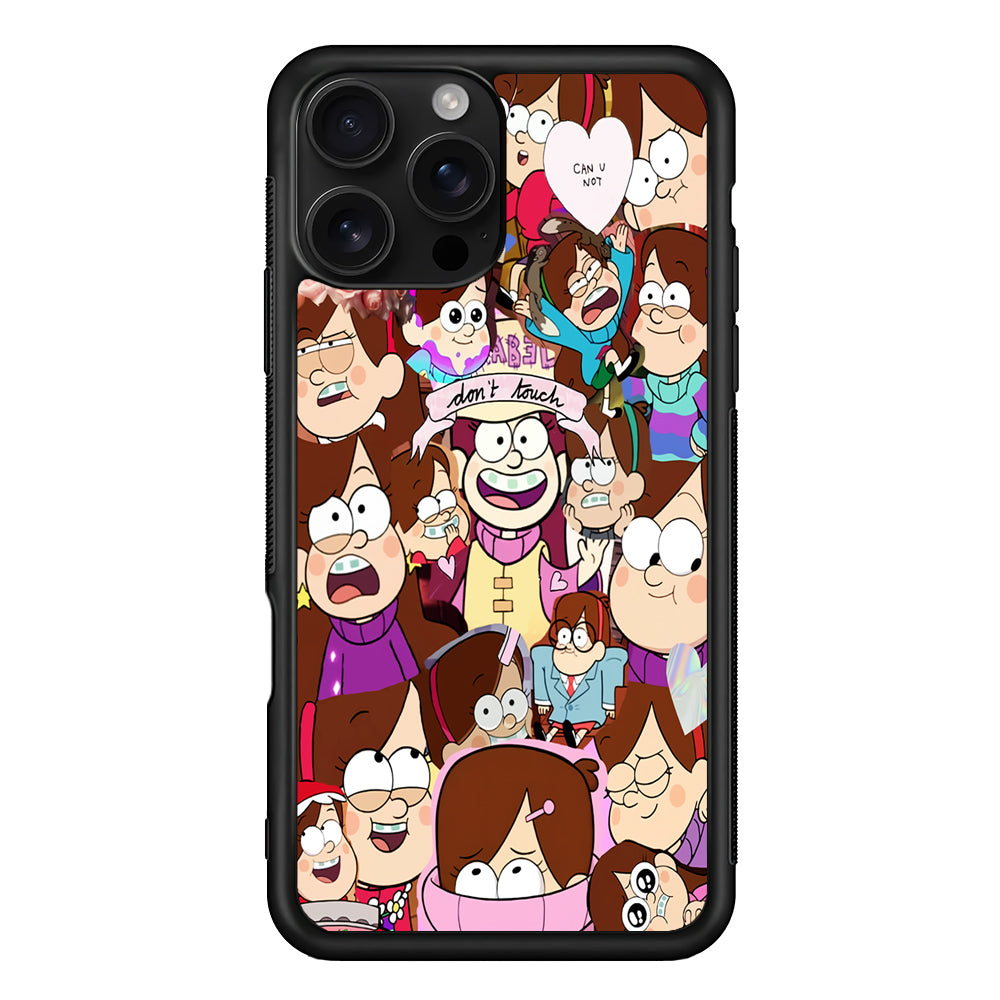 Mabel Gravity Falls Collection iPhone 16 Pro Case | Durable Protective Case for iPhone 16 Pro