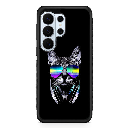 Music Lover Cat DJ Samsung Galaxy S26 Ultra Case | Protective Phone Cover