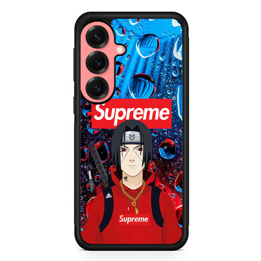 Supreme Itachi Flying Water Samsung Galaxy S25 Case | Slim Rubber Case for Samsung Galaxy S25
