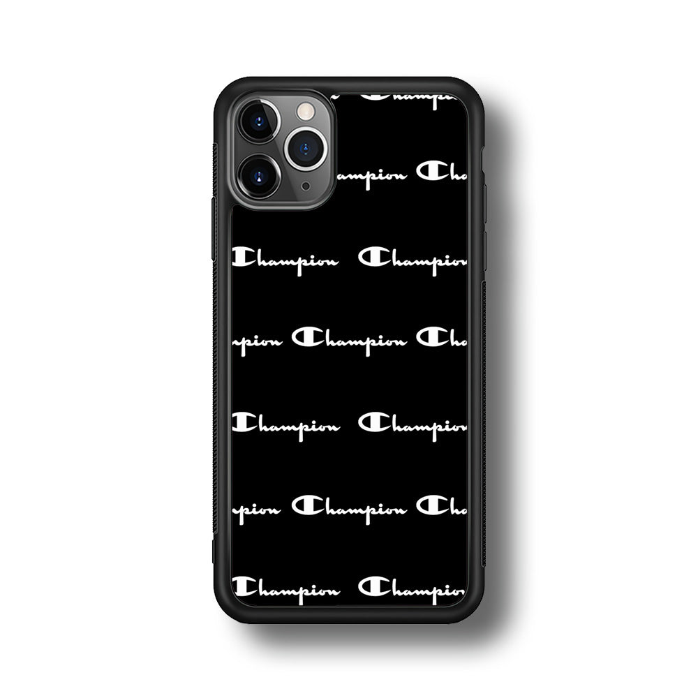 Champion Bland And White iPhone 11 Pro Max Case | Slim Rubber Case for iPhone 11 Pro Max