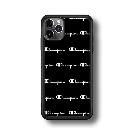 Champion Bland And White iPhone 11 Pro Max Case | Slim Rubber Case for iPhone 11 Pro Max
