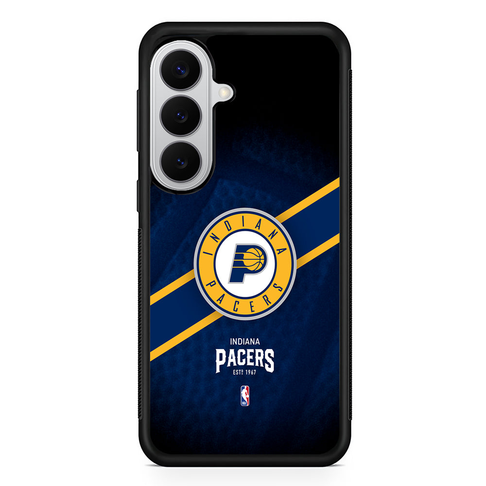 Indiana Pacers Logo Samsung Galaxy S26 Case | Protective Rubber Cover