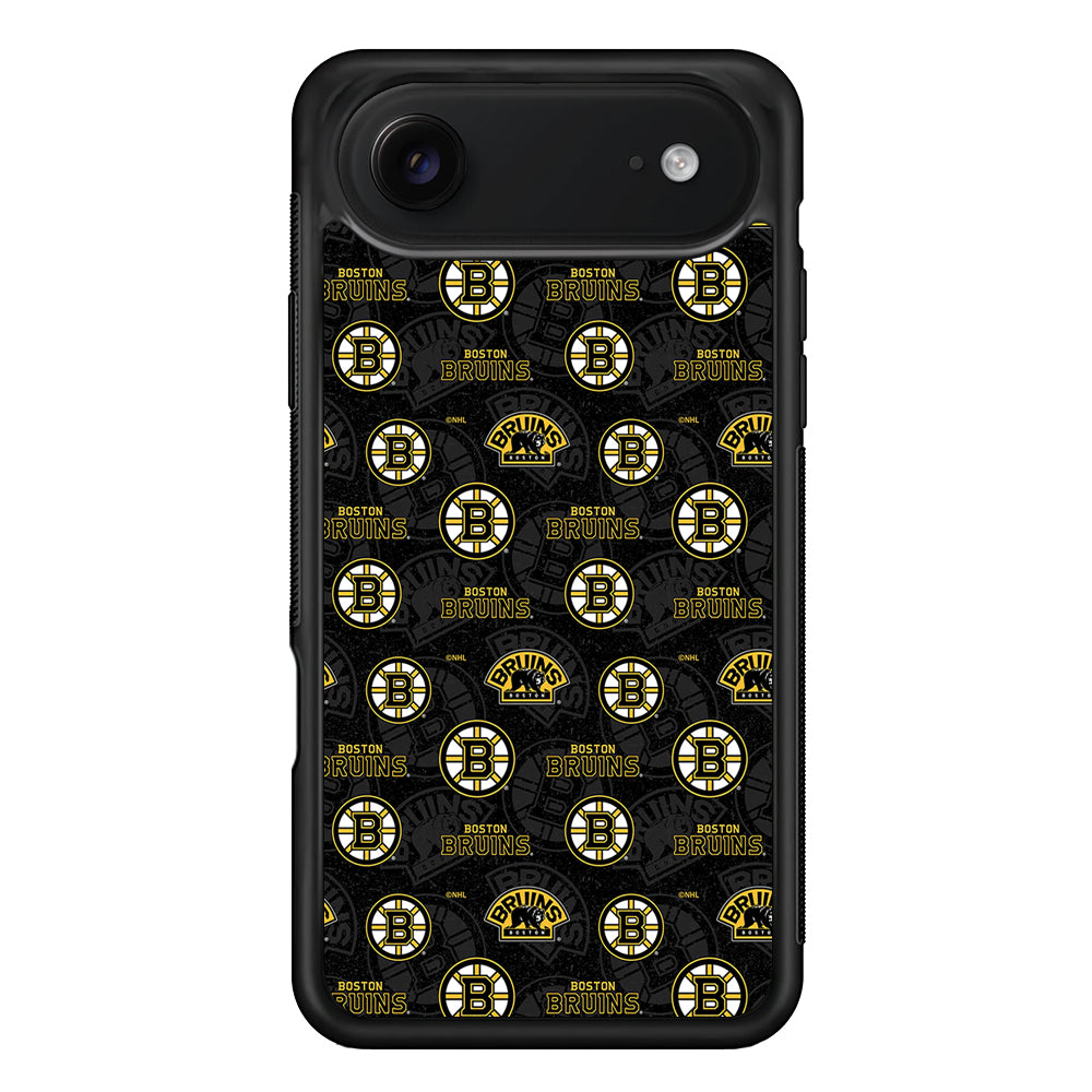 Boston Bruins Pattern iPhone 17 Air Case | Protective Case for iPhone 17 Air