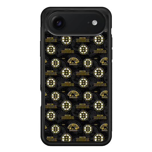 Boston Bruins Pattern iPhone 17 Air Case | Protective Case for iPhone 17 Air