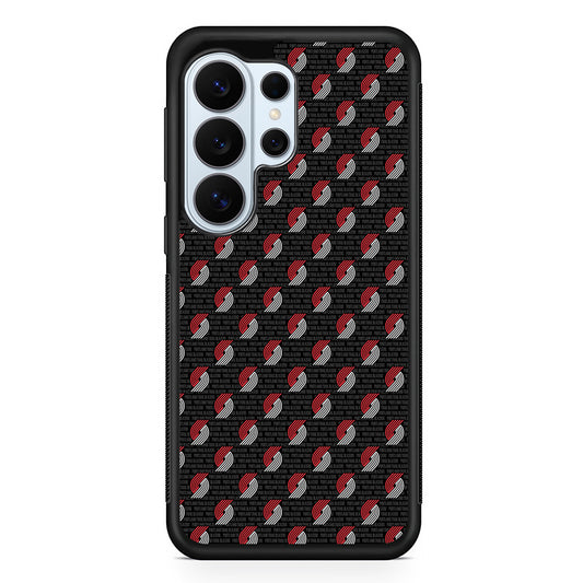 Portland Trail Blazers Pattern Samsung Galaxy S26 Ultra Case | Protective Phone Cover