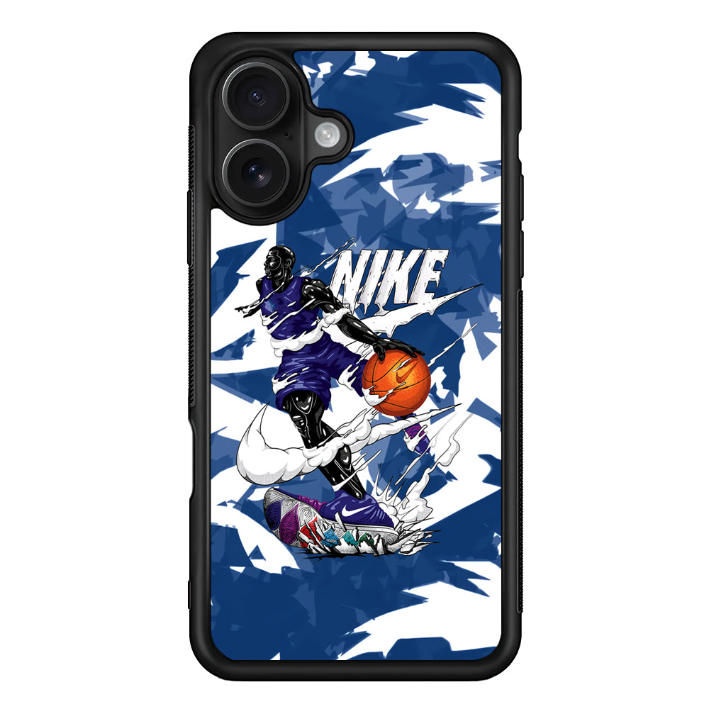 Nike Basket Ball Movement iPhone 16 Case - Oxvistore
