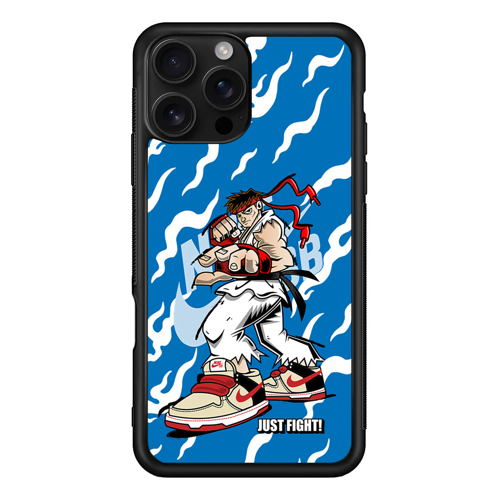 Nike Just Do It and Fight It iPhone 16 Pro Case - Stylish Protective Cover for iPhone 16 Pro