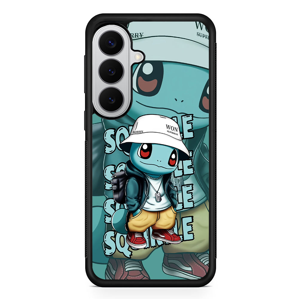 Pokemon Squirtle Cool Style Samsung Galaxy S26 Case | Protective Rubber Cover