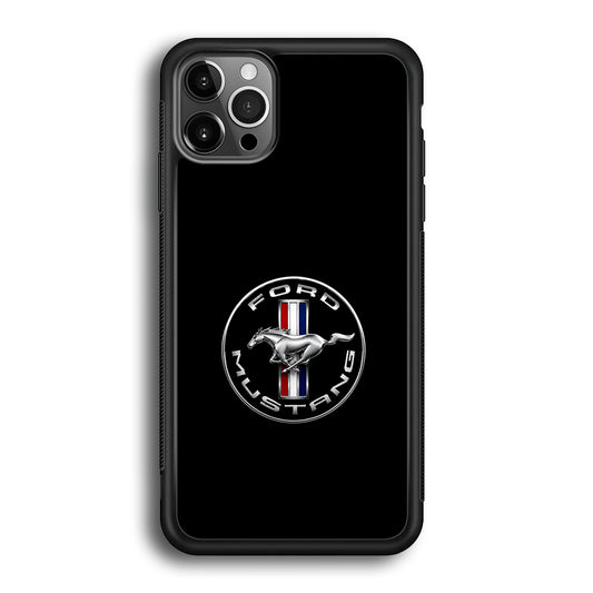Ford Mustang Icon of Speed iPhone 12 Pro Max Case | Slim Rubber Case for iPhone 12 Pro Max
