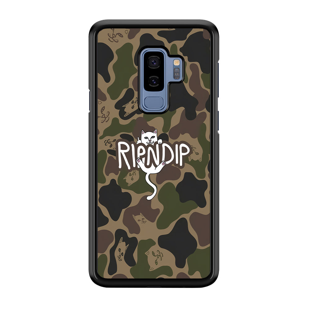 Rip N Dip Green Camo Samsung Galaxy S9 Plus Case | Slim Rubber Case for Samsung Galaxy S9 Plus