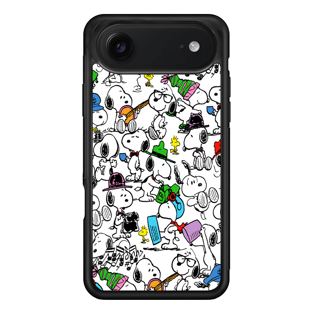 Collection of Snoopy Activities iPhone 17 Air Case | Protective Case for iPhone 17 Air
