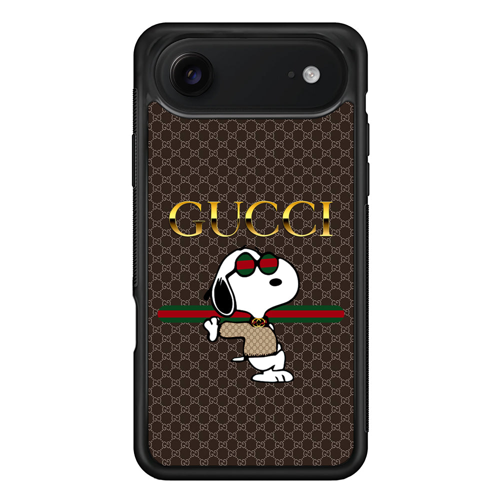 Gucci Snoopy Dope iPhone 17 Air Case | Slim Rubber Case for iPhone 17 Air
