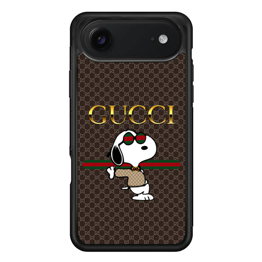 Gucci Snoopy Dope iPhone 17 Air Case | Slim Rubber Case for iPhone 17 Air