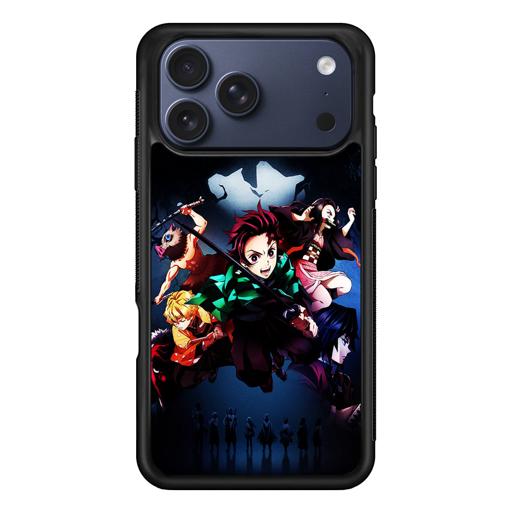 Demon Slayer Epic Adventure iPhone 17 Pro Max Case | Slim Protective Cover for iPhone 17 Pro Max