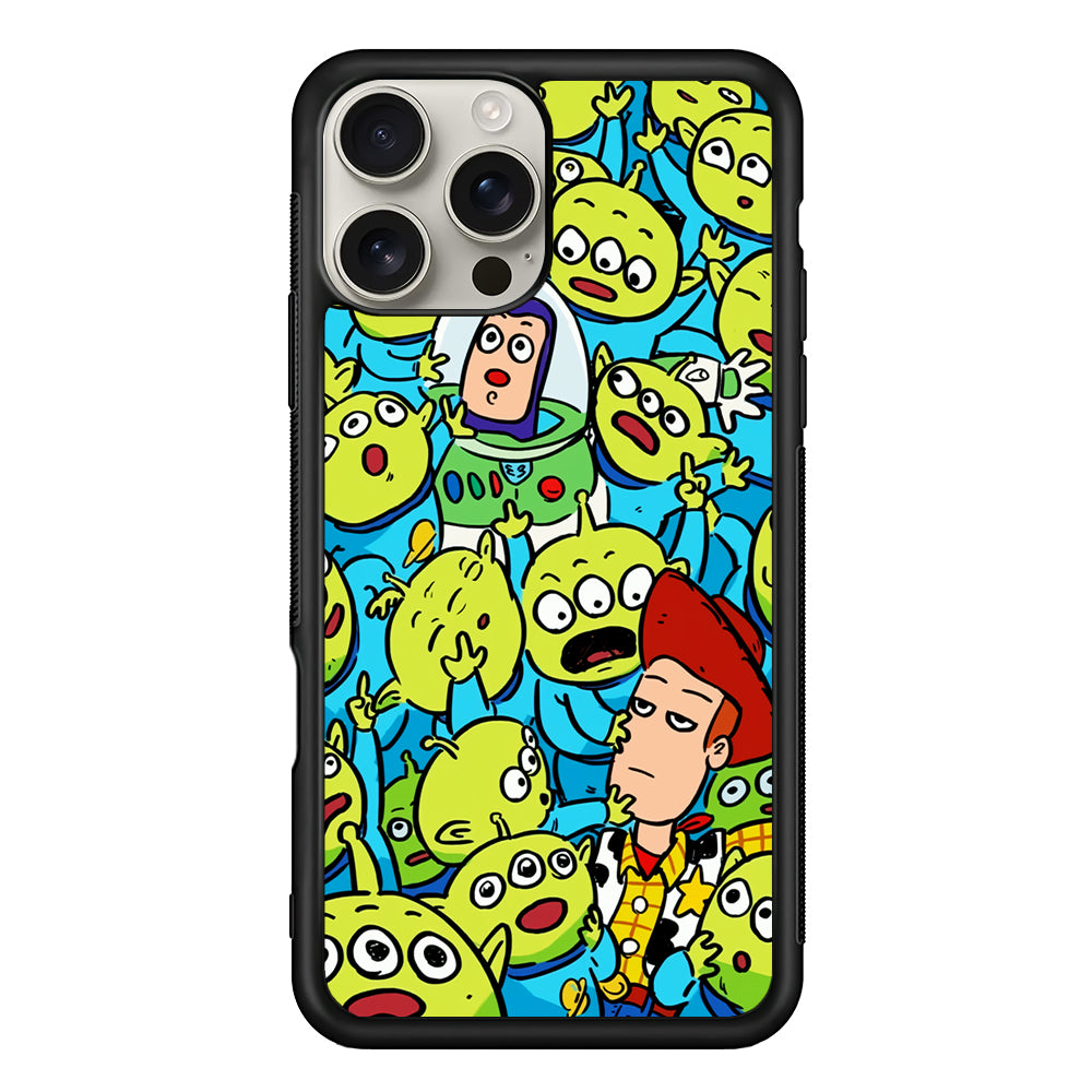 Toy Story and Aliens iPhone 16 Pro Max Case | Stylish Protective Case for iPhone 16 Pro Max