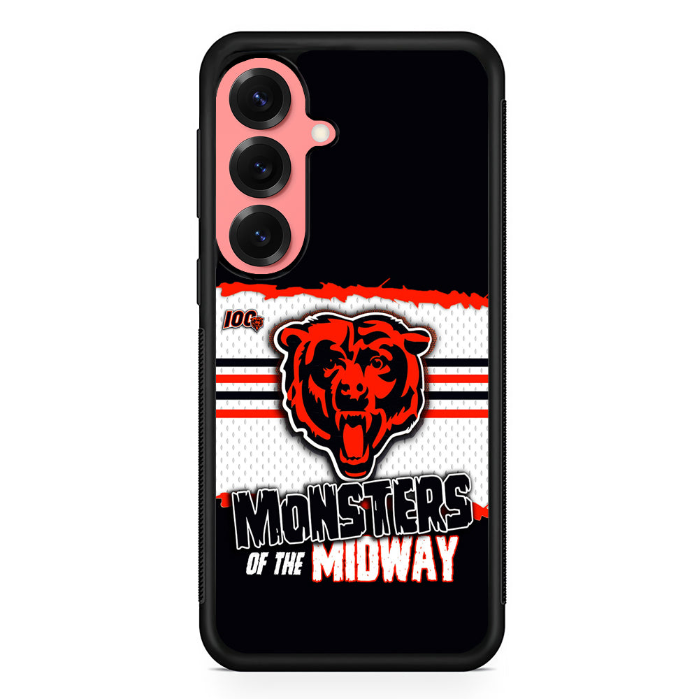 Chicago Bears Monsters Midway Samsung Galaxy S25 Case | Protective Case for Samsung Galaxy S25