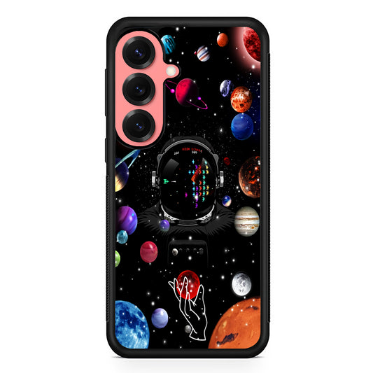 Astronaut Vintage Space Game Samsung Galaxy S25 Case | Protective Case for Samsung Galaxy S25