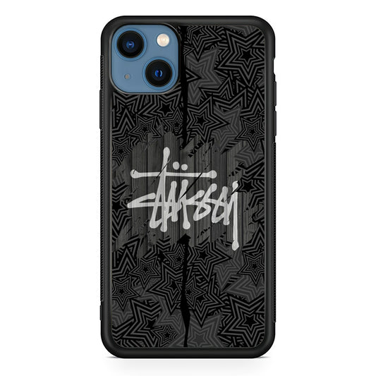Stussy Star from The Night iPhone 13 Case | Slim Rubber Case for iPhone 13