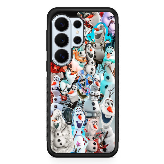 Frozen Olaf Aesthetic Collage Samsung Galaxy S26 Ultra Case | Protective Phone Cover
