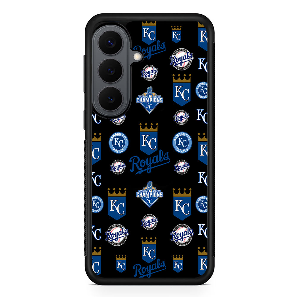 Kansas City Royals Pattern Samsung Galaxy S26 Plus Case | Slim Rubber Case for Samsung Galaxy S26 Plus