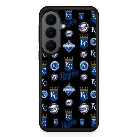 Kansas City Royals Pattern Samsung Galaxy S26 Plus Case | Slim Rubber Case for Samsung Galaxy S26 Plus