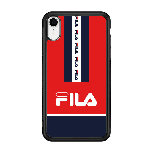 Fila Suit of Identity iPhone XR Case | Slim Rubber Case for iPhone XR