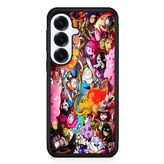 Regular Show and Adventure Time Samsung Galaxy S25 Plus Case | Slim Rubber Cover for Samsung Galaxy S25 Plus