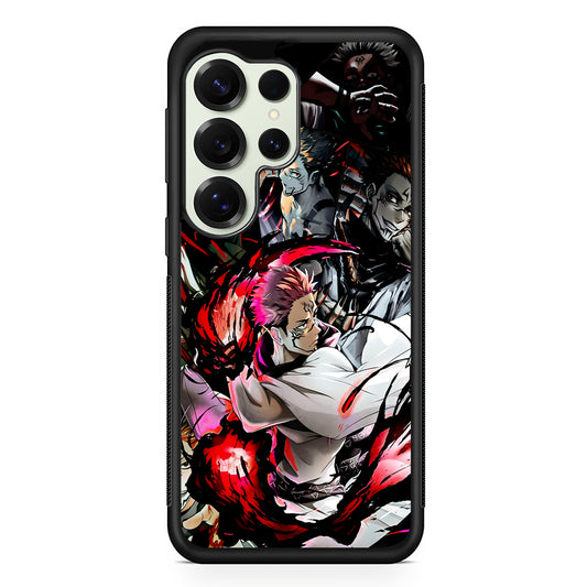 Sukuna Jujutsu Kaisen Cool Art Samsung Galaxy S25 Ultra Case | Durable Rubber Case for Samsung Galaxy S25 Ultra