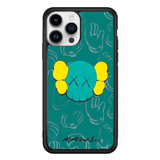 Kaws Face Tosca Touch iPhone 13 Pro Case | Slim Rubber Case for iPhone 13 Pro