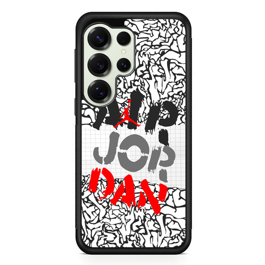 Air Jordan Drop The Paintbrush Samsung Galaxy S25 Ultra Case | Durable Rubber Case for Samsung Galaxy S25 Ultra