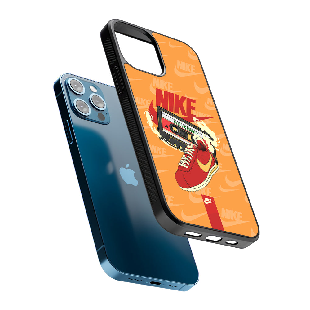 Nike Classic Stride 2D Rubber Phone Case | Slim Protective Phone Case