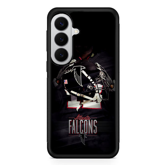 Atlanta Falcons Helmet Samsung Galaxy S26 Case | Protective Rubber Cover