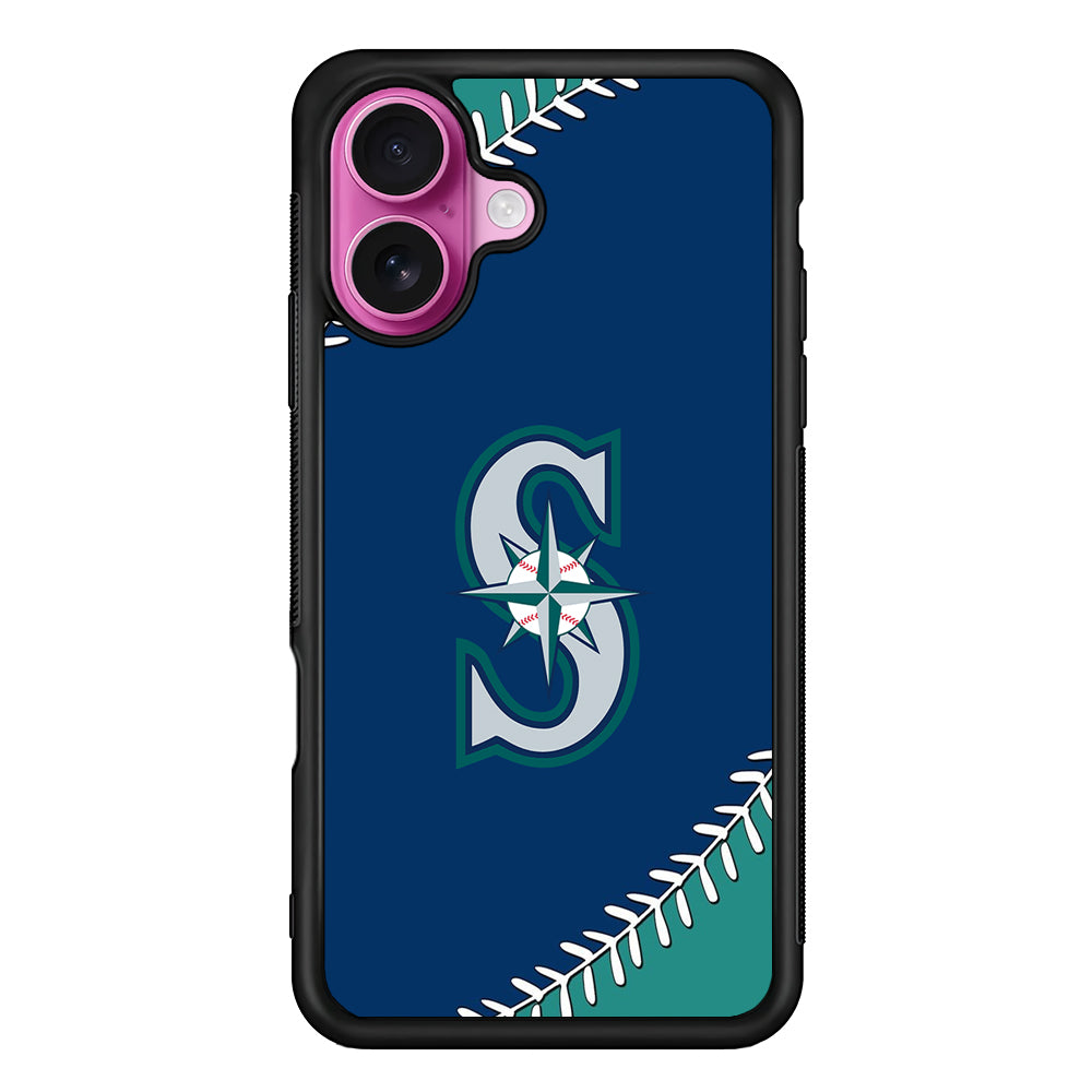 Seattle Mariners Ball iPhone 17 Case | Slim Protective Rubber Phone Cover