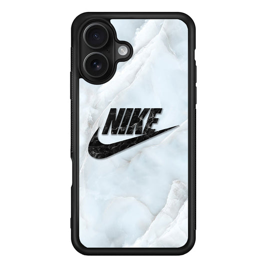 Nike Black Pearl on Shell iPhone 16 Case - Oxvistore