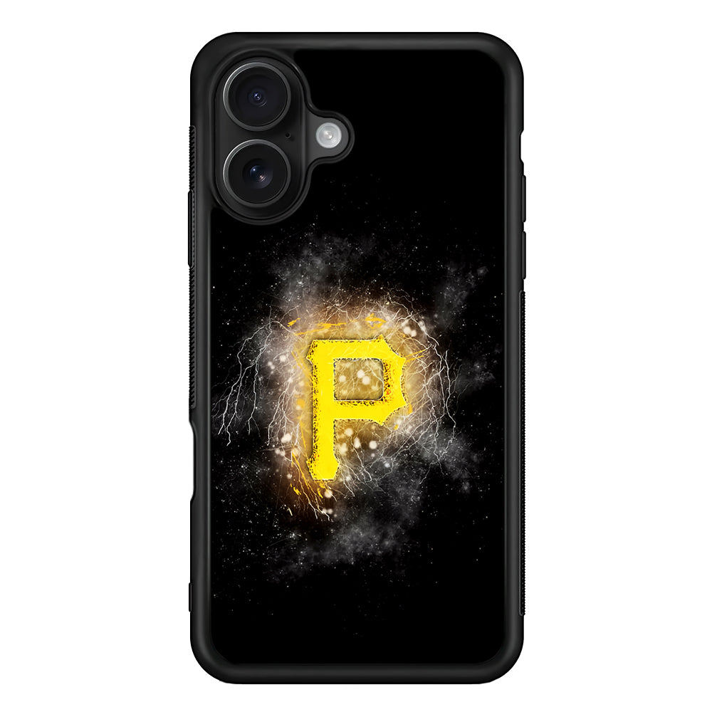 Pittsburgh Pirates Abstract iPhone 16 Case - Oxvistore