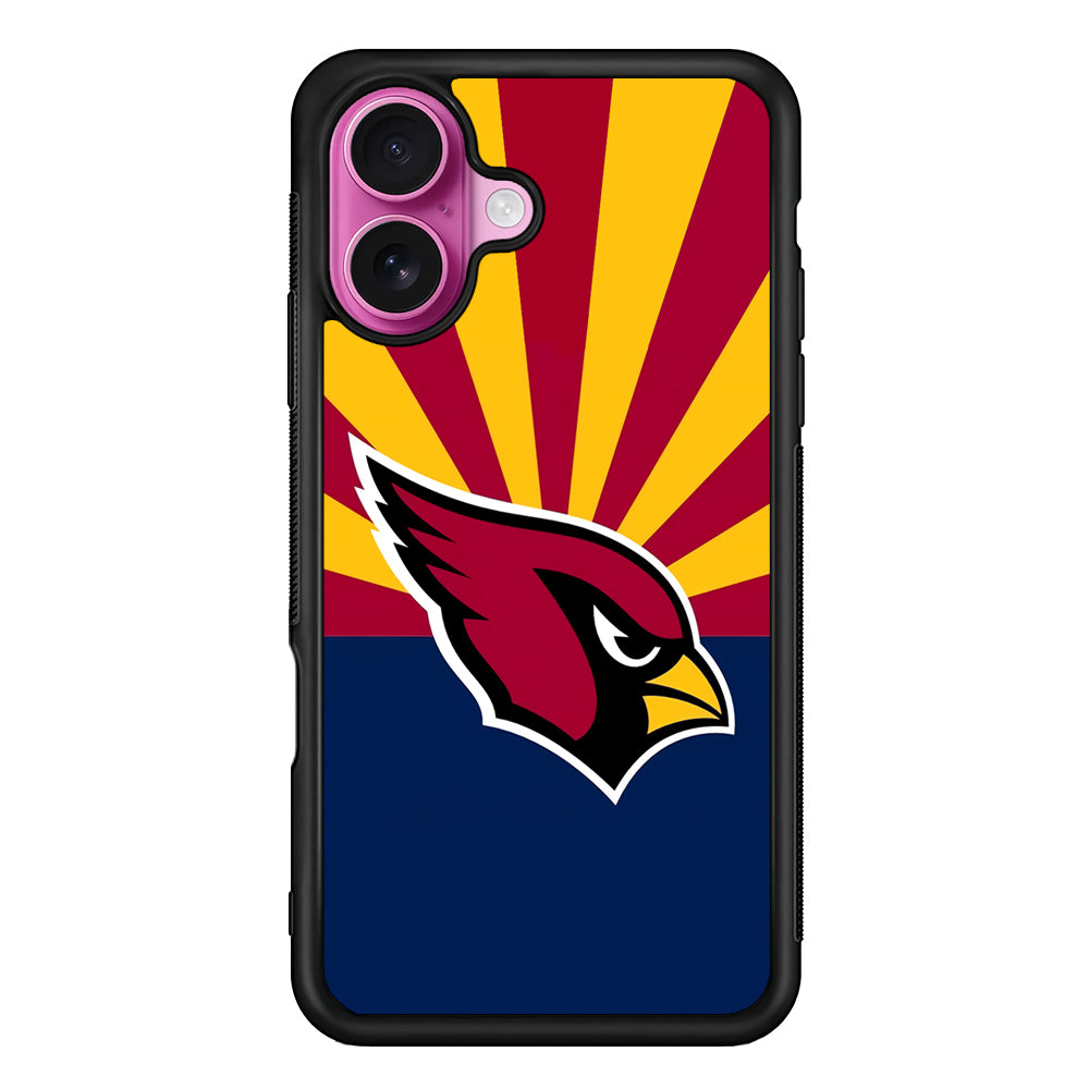 Arizona Cardinals Logo iPhone 17 Case | Slim Protective Rubber Phone Cover
