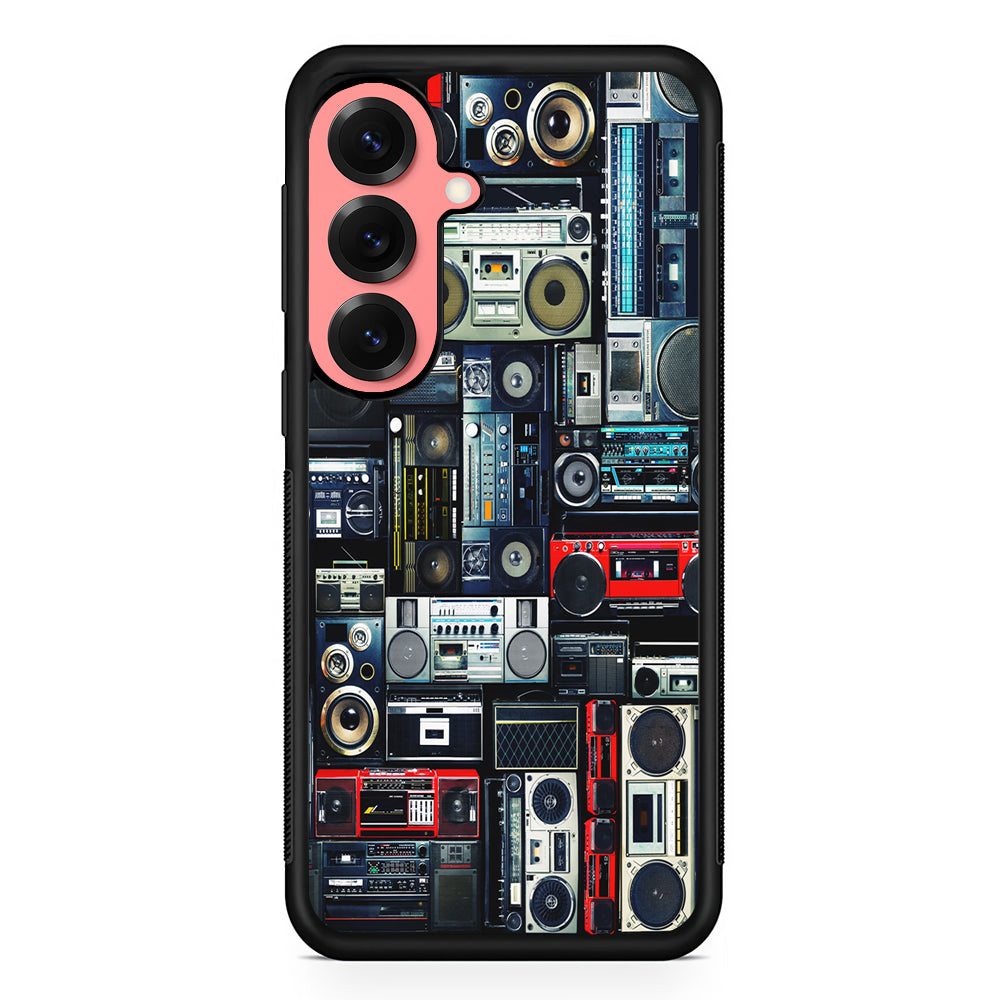 Hip Hop Cassette Tape Radio Samsung Galaxy S25 Case | Protective Case for Samsung Galaxy S25