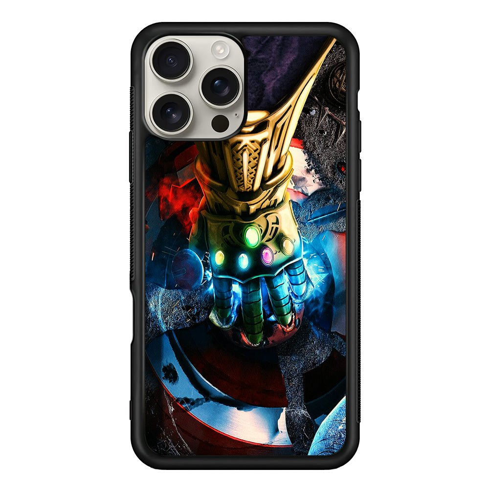 Avengers Infinity Thanos Gauntlet iPhone 16 Pro Max Case | Stylish Protective Case for iPhone 16 Pro Max