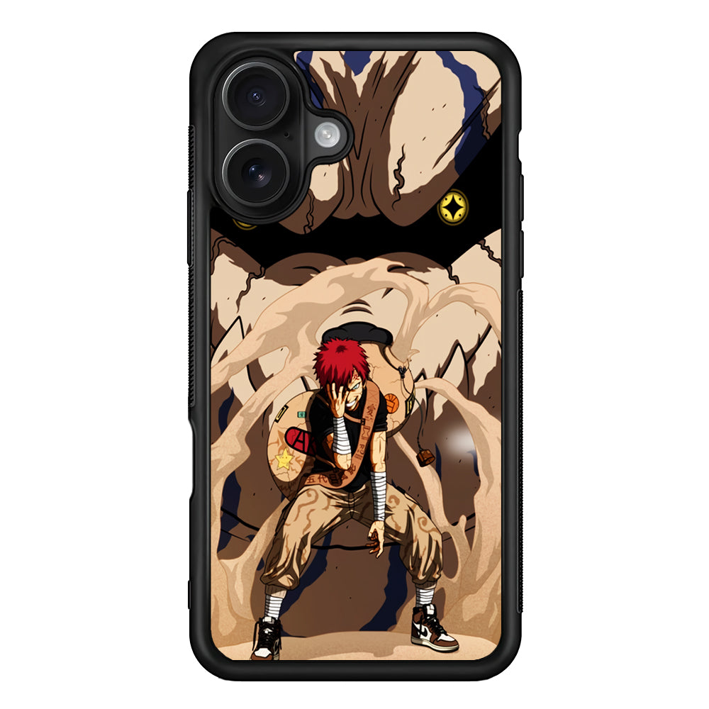 Naruto Gaara Of The Sand iPhone 16 Case - Oxvistore