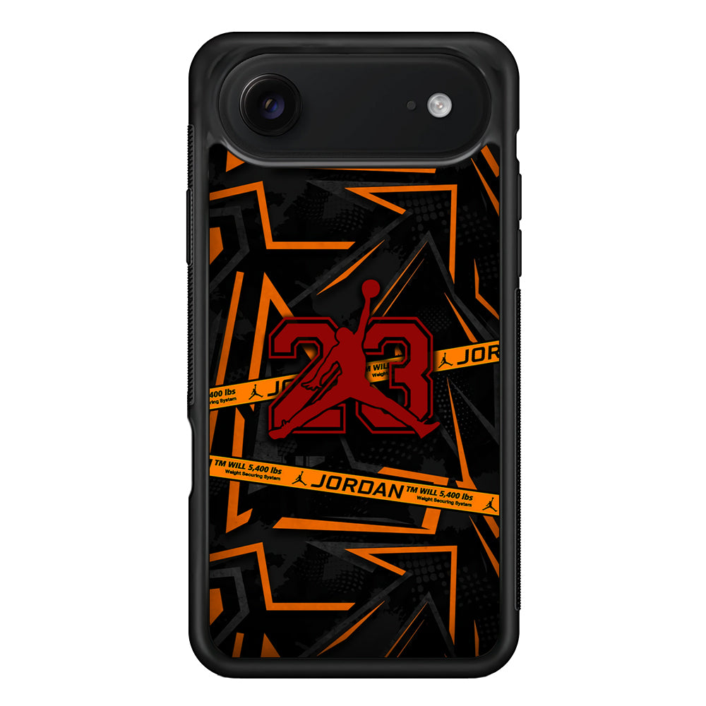 Air Jordan Orange Shapes iPhone 17 Air Case | Protective Case for iPhone 17 Air