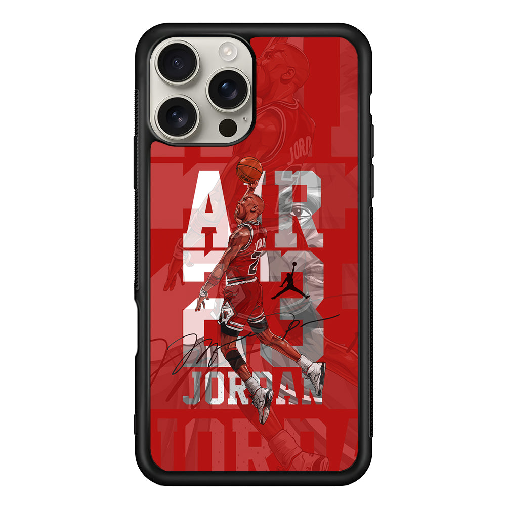 Air Jordan Silver Light iPhone 16 Pro Max Case | Durable Everyday Protective Cover