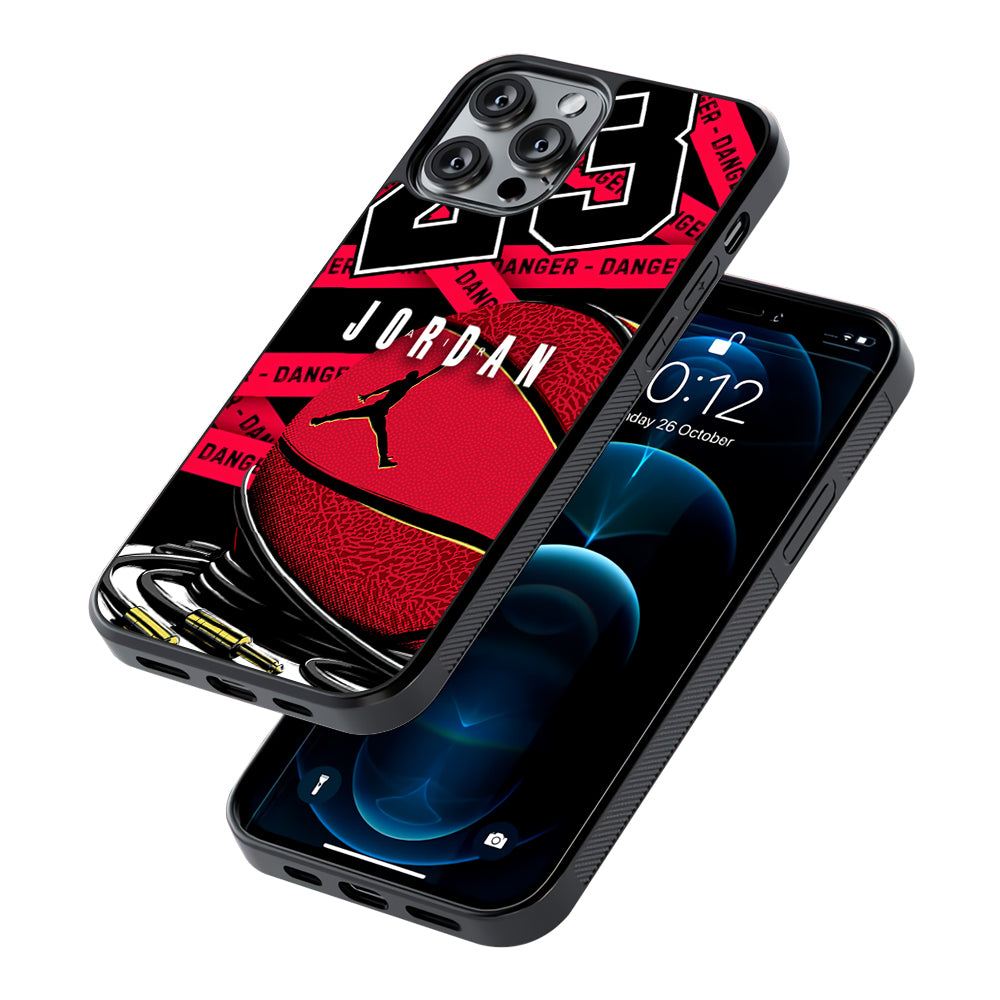 Air Jordan Hopefulness Ball 2D Rubber Phone Case | Slim Protective Phone Case