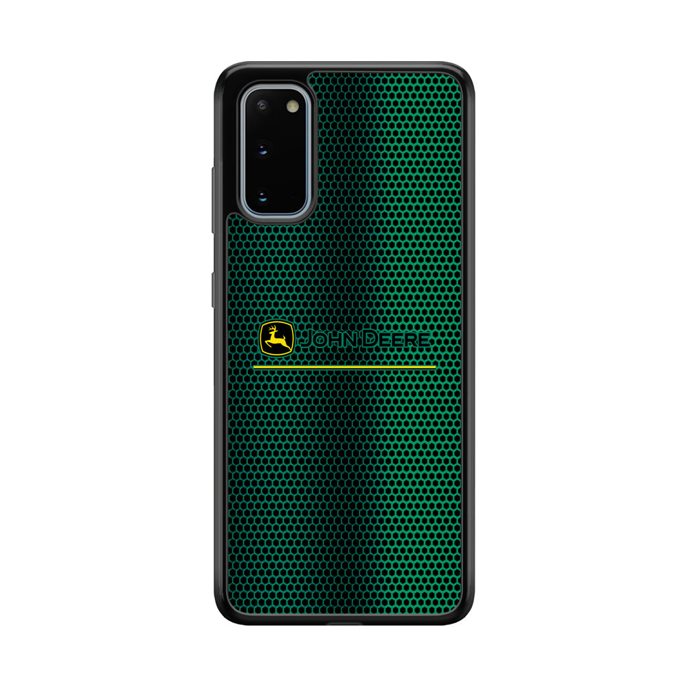 John Deere Luxury Hexagon Samsung Galaxy S20 Case | Slim Rubber Case for Samsung Galaxy S20